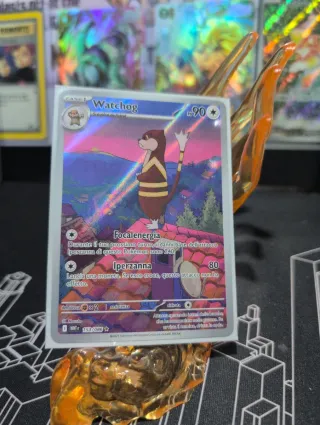 Carte Pokemon Watchog Holo Rara