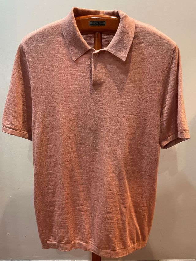 Polo IKKS Talla L Salmon