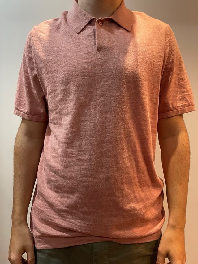 Polo IKKS Talla L Salmon