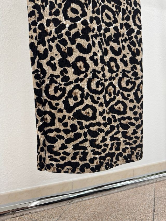 Vestito Shein donna leopardato taglia Xs