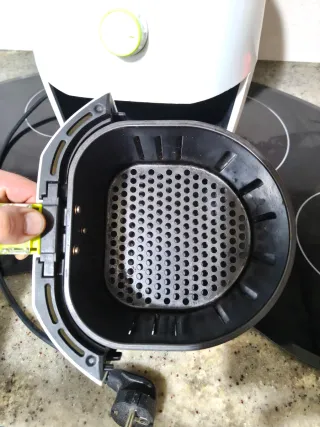 Cecotec Freidora de Aire Blanca sin caja