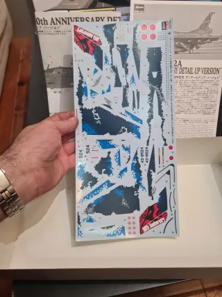 Rara maqueta Mitsubishi F2A 1/48 Detail Up Version