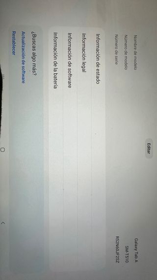 Tablet Samsung Galaxy Tab A SM-T510