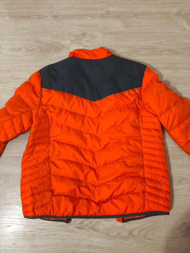 Chaqueta Spyder Naranja y Gris Sin Uso