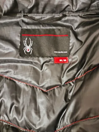 Chaqueta Spyder Naranja y Gris Sin Uso