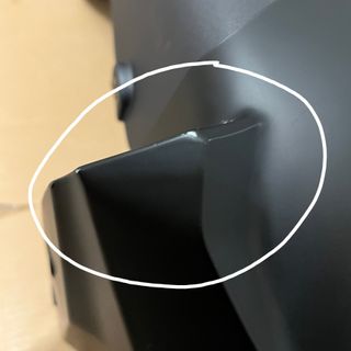 Guardabarros Delantero Joymax Negro Mate