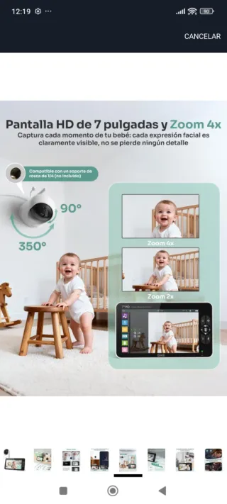 Vigilabebés GHB Todas Las Funciones