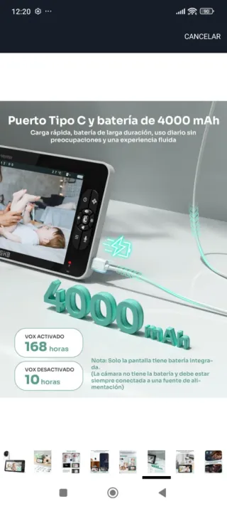 Vigilabebés GHB Todas Las Funciones