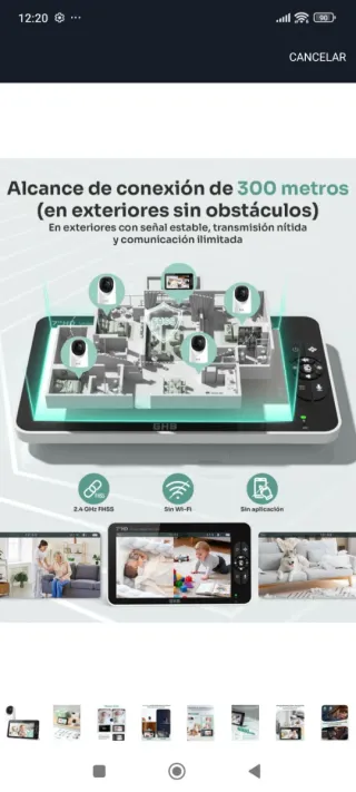 Vigilabebés GHB Todas Las Funciones