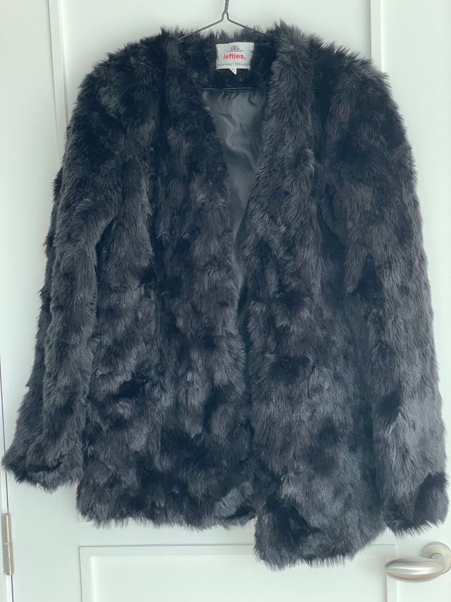 Abrigo pelo sintético Lefties mujer