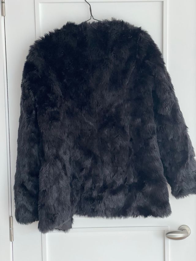 Abrigo pelo sintético Lefties mujer