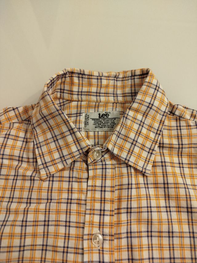 Camisa de cuadros Lee para niño