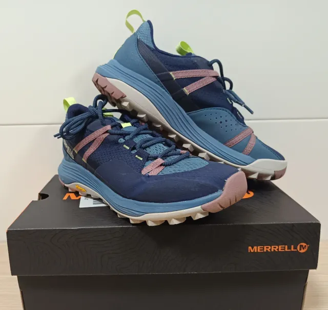 Zapatillas Merrell Gore-Tex Azul/Rosa