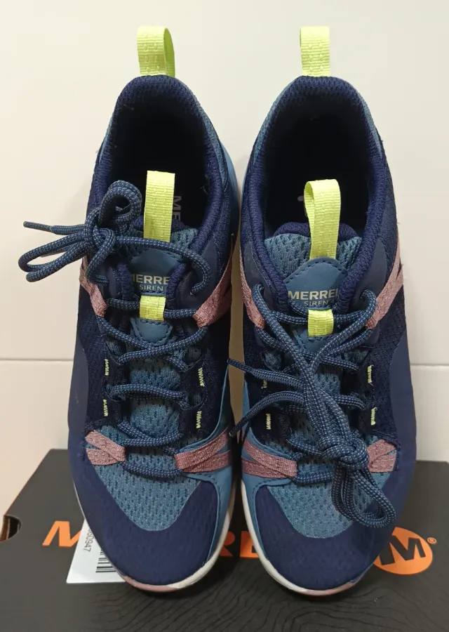 Zapatillas Merrell Gore-Tex Azul/Rosa