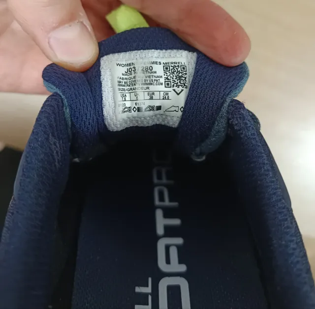 Zapatillas Merrell Gore-Tex Azul/Rosa