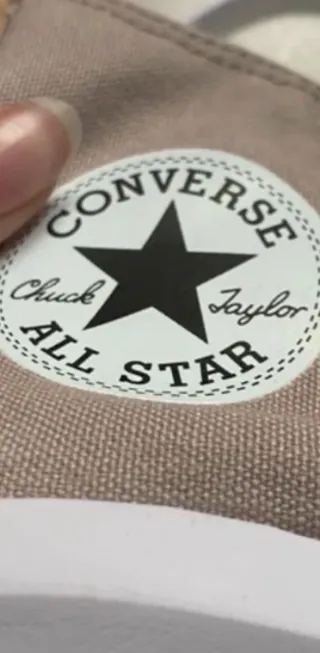 Botas Converse Beige