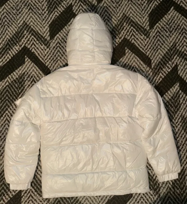 Abrigo Moncler Blanco Invierno