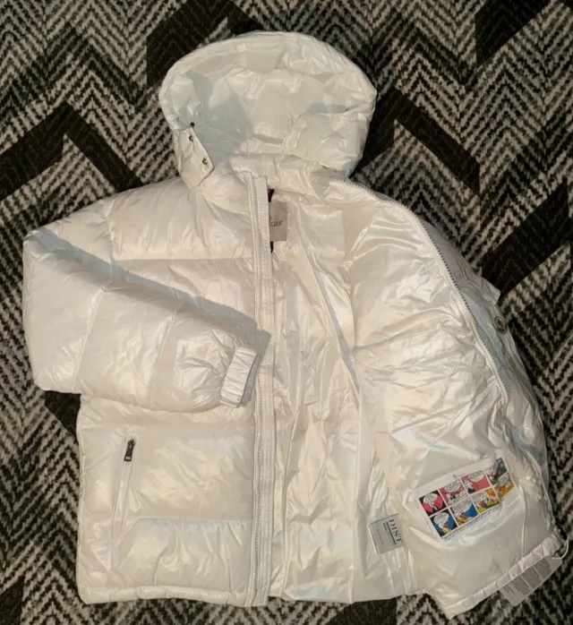 Abrigo Moncler Blanco Invierno
