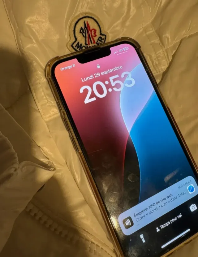 Abrigo Moncler Blanco Invierno