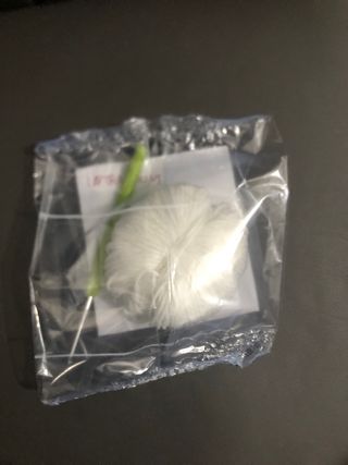 Kit uncinetto con filo bianco