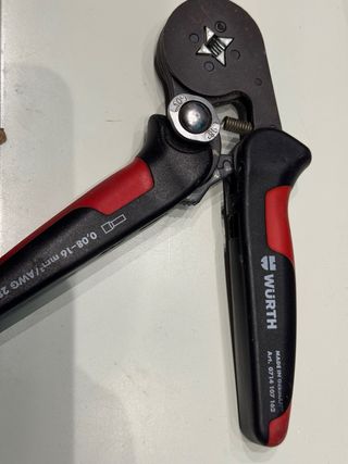 Crimpadora Würth 0,08-16 mm²