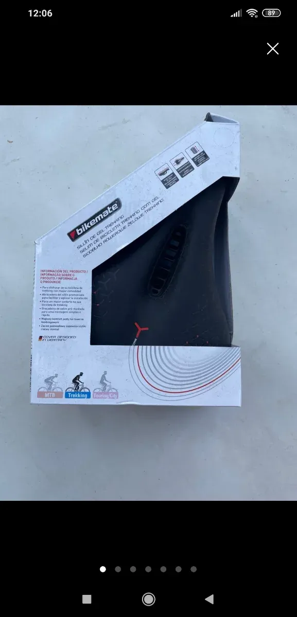 Sillín Gel Trekking Bikemate