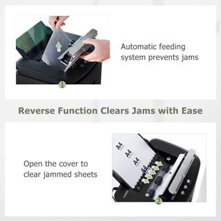 Distruggidocumenti automatico 150 fogli P4