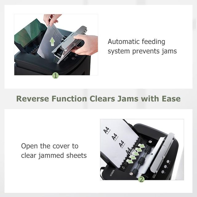 Distruggidocumenti automatico 150 fogli P4