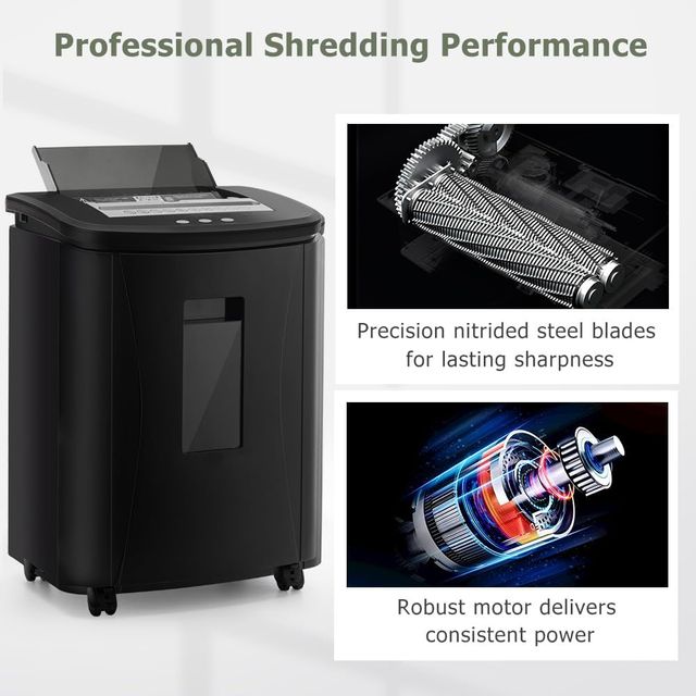 Distruggidocumenti automatico 150 fogli P4