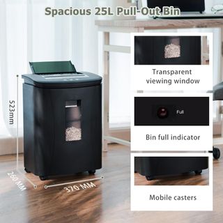 Distruggidocumenti automatico 150 fogli P4