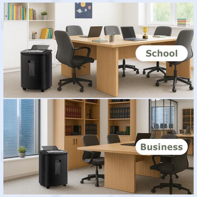 Distruggidocumenti automatico 150 fogli P4