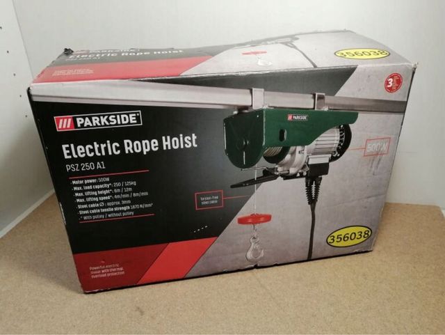 Polipasto Eléctrico Parkside PSZ 250 A1