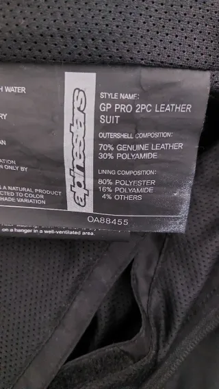 Chaqueta Moto Alpinestars GP PRO Talla 52