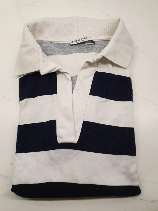 Camiseta manga larga rayas Stradivarius T/XS