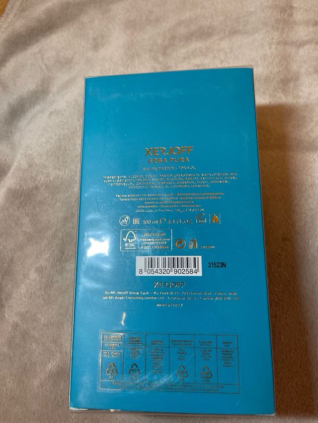 Xerjoff Erba Pura Eau De Parfum sin abrir