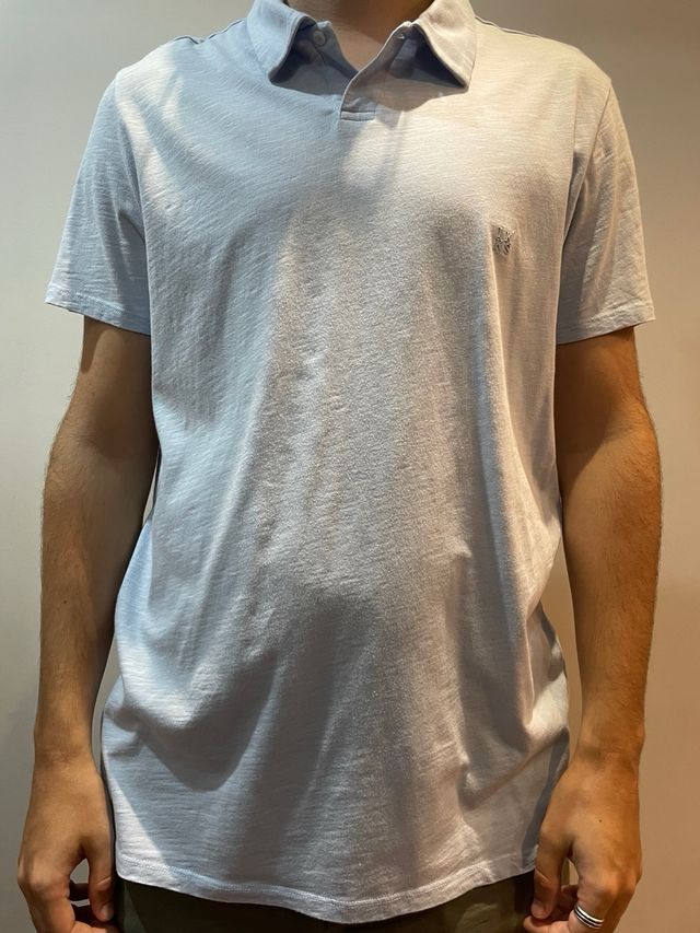 Polo IKKS Talla L Azul