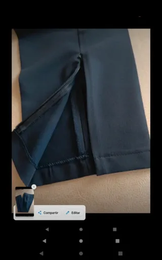 Pantalón de vestir azul marino