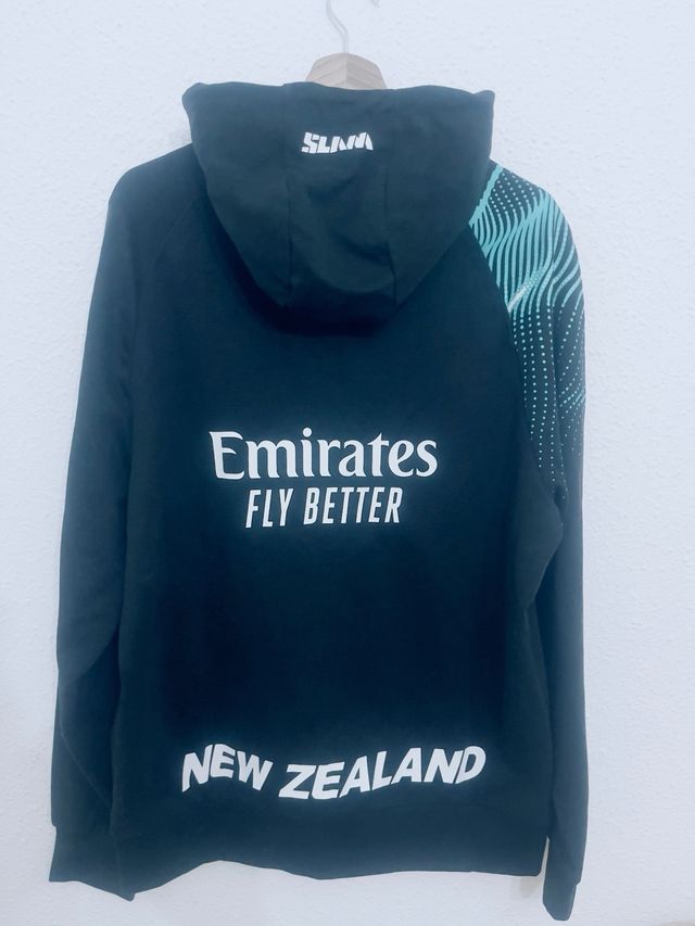 Sudadera Emirates Team New Zealand Negra