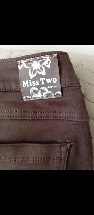 Pantalón mujer algodón 5 bolsillos