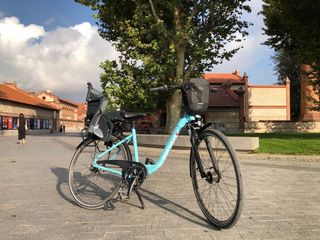 Bicicleta Orbea 29” con silla infantil