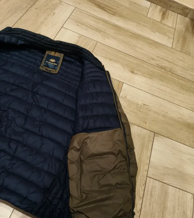 Giubbino IL GRANCHIO 5XL calibrato Marrone Blu