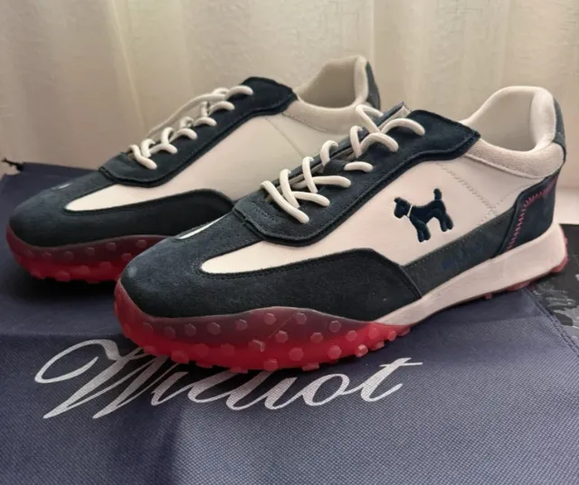 Zapatillas Williot nuevas azul y blanco