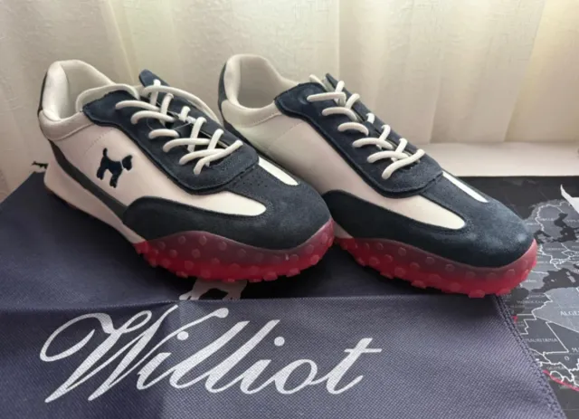 Zapatillas Williot nuevas azul y blanco