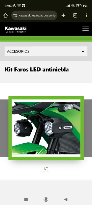 Kit Faros LED Antiniebla Kawasaki