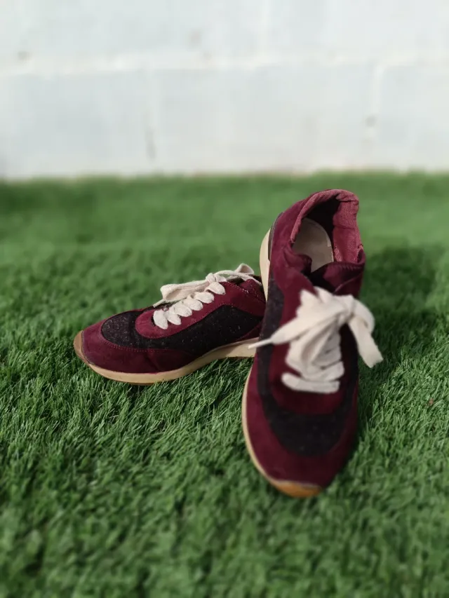 Zapatos Zara Burdeos Talla 36