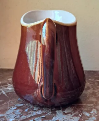 Lattiera in ceramica vintage