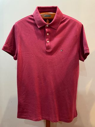 Polo Tommy Hilfiger Rojo Talla L