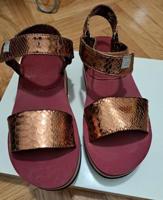 Sandalias Gios Eppo Cobre y Rojo