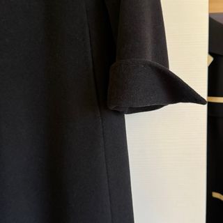 Cappotto Cinzia Rocca Lana Cashmere Nero