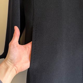 Cappotto Cinzia Rocca Lana Cashmere Nero